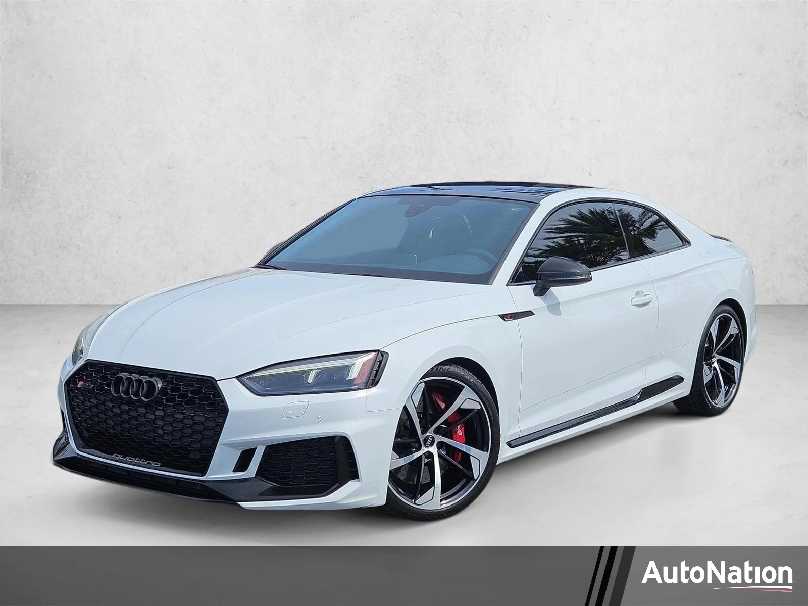 Used 2019 Glacier White Metallic Audi  image 1