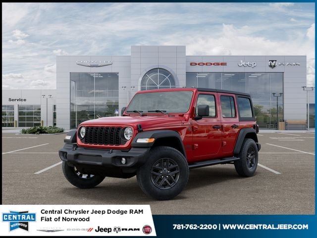 New 2026 Firecracker Red Clear-Coat Exterior Paint Jeep Sport S image 1