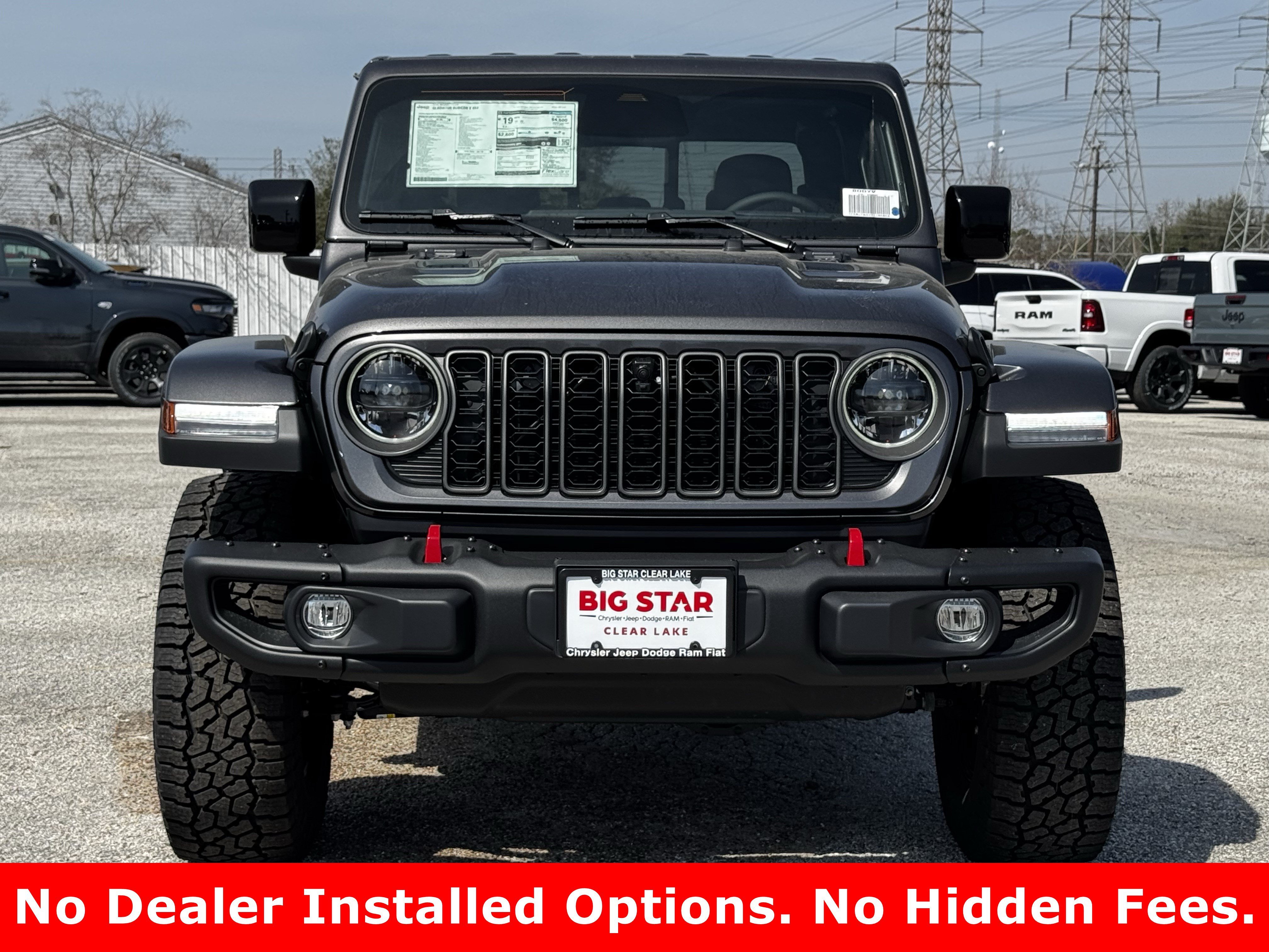 New 2026 Granite Crystal Metallic Clearcoat Jeep Rubicon X image 3