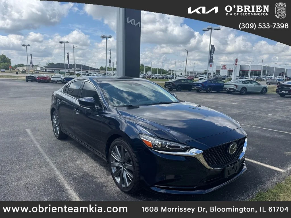 Used 2020 Crystal Blue Mazda Grand Touring image 1