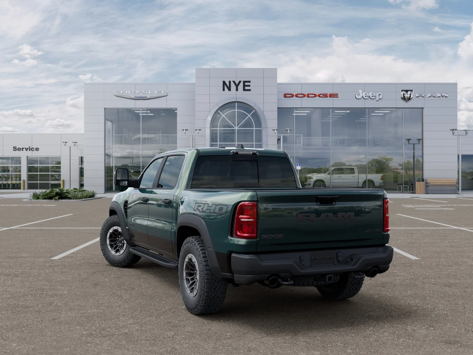 New 2026 Serrano-Green Metallic Exterior Paint RAM RHO image 30