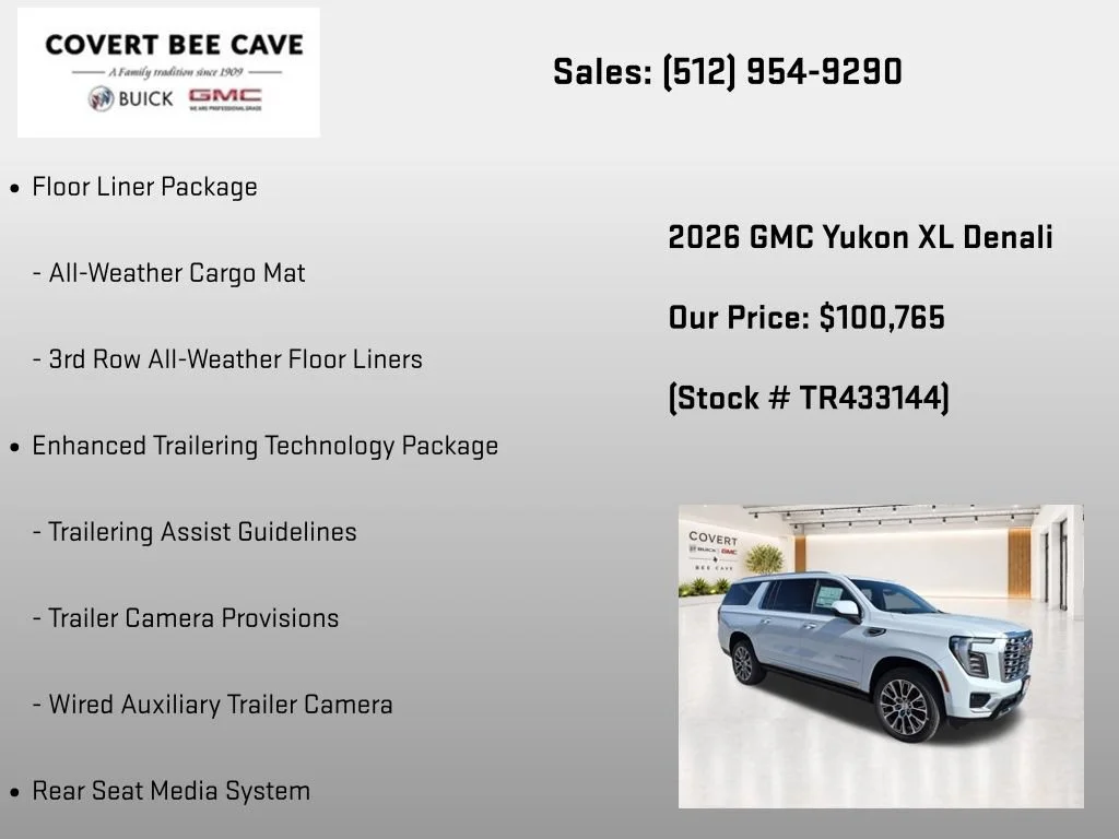 2026 GMC Yukon XL Denali - Photo 37