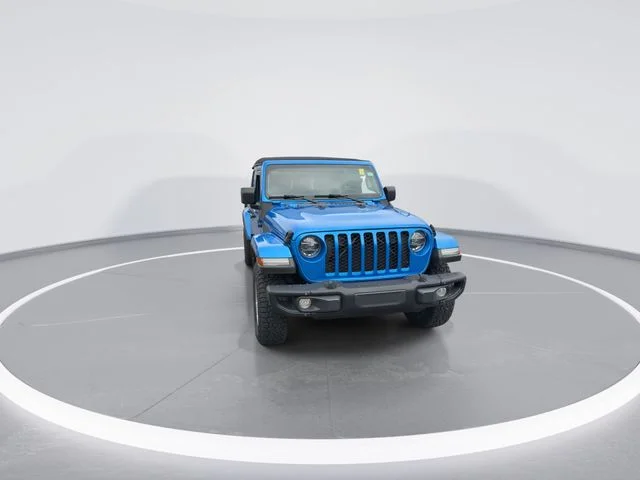 Used 2021 Blue Jeep Freedom Edition image 3