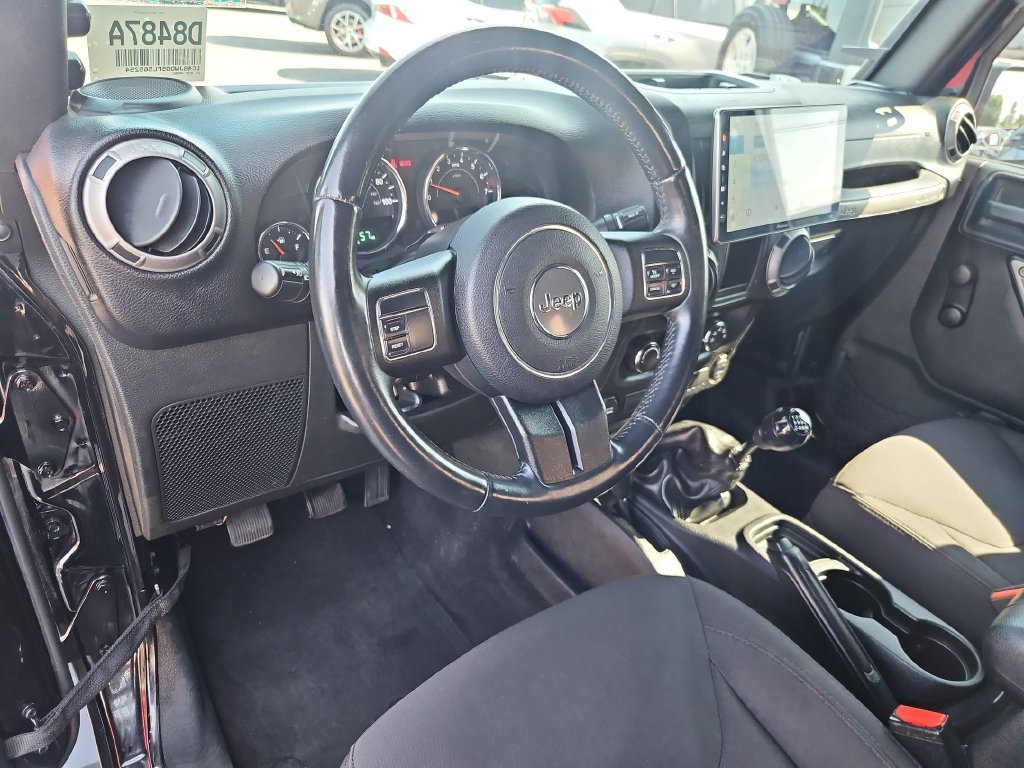 Used 2015 Black Jeep Unlimited Sport image 13