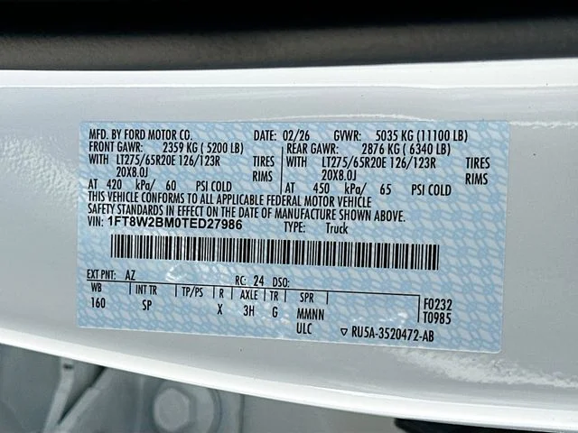 New 2026 White Metallic Ford King Ranch image 21