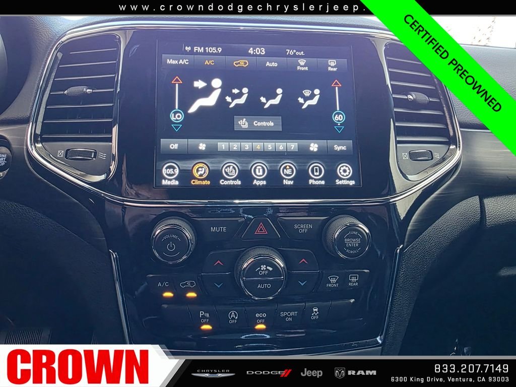 Certified Used 2021 Gray Jeep Laredo X image 25