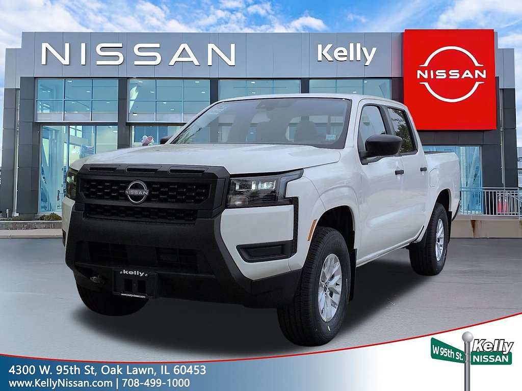 New 2026 Glacier White Nissan Crew Cab S image 1