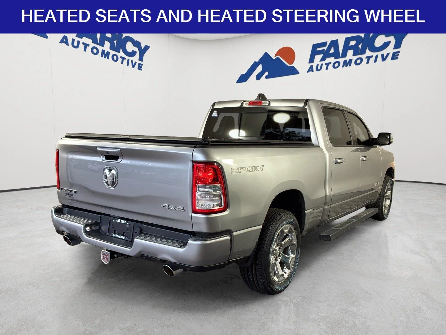 Used 2021 Billet Silver Metallic Clearcoat Ram Big Horn image 5