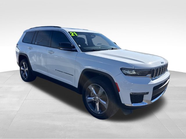 Used 2021 White Jeep Limited image 7