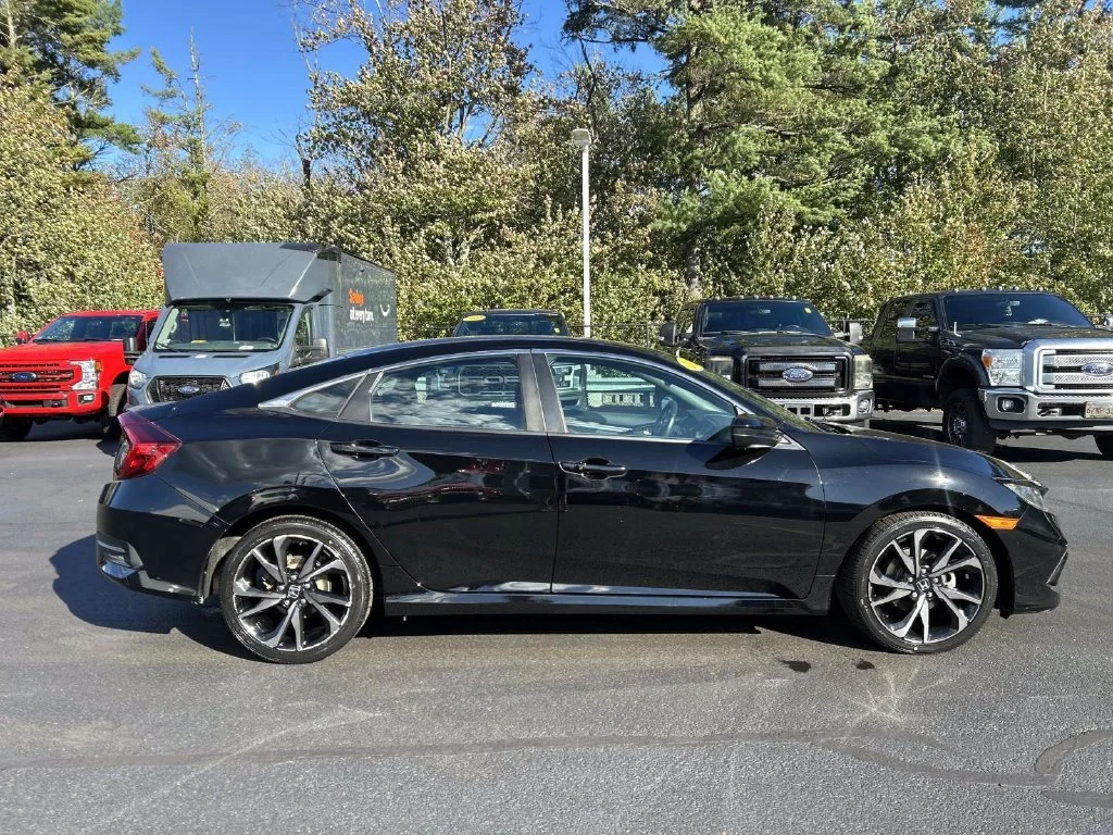 Used 2020 Crystal Black Pearl Honda Sport image 2