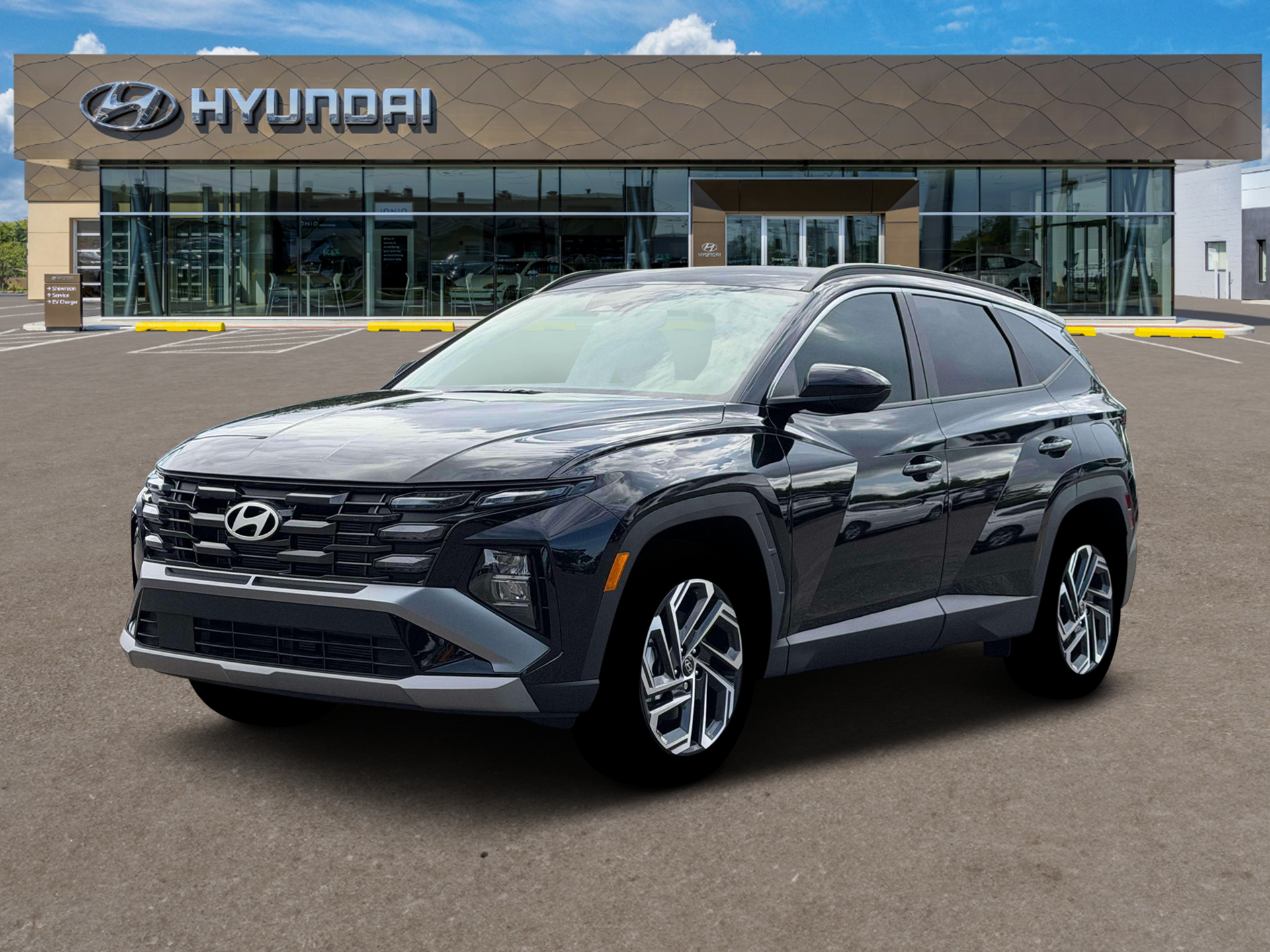 New 2026 Phantom Black Hyundai SEL Plus FWD image 1