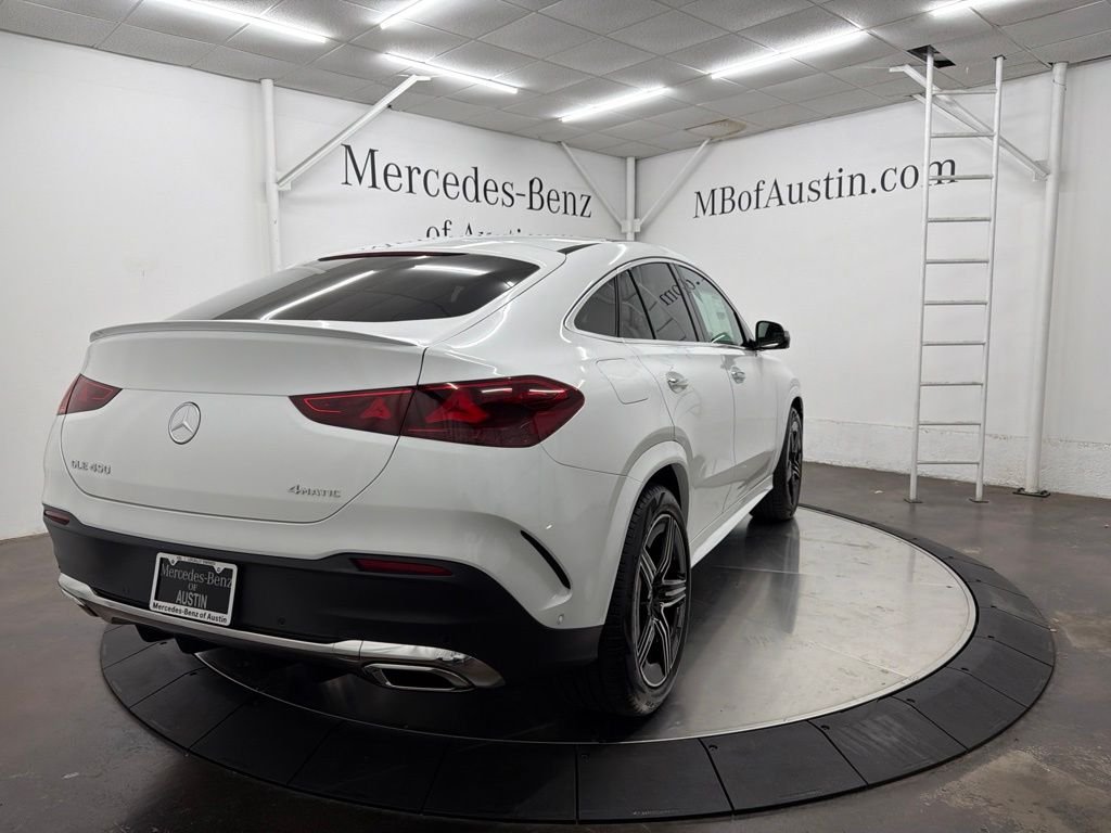 New 2027 MANUFAKTUR Moonlight White Metallic Mercedes-Benz GLE 450 Coupe image 7