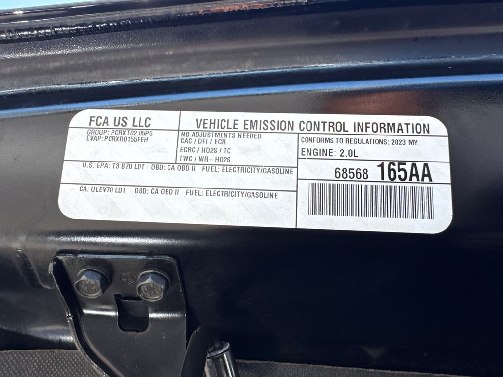 Used 2023 Black Jeep Sahara 4xe image 11