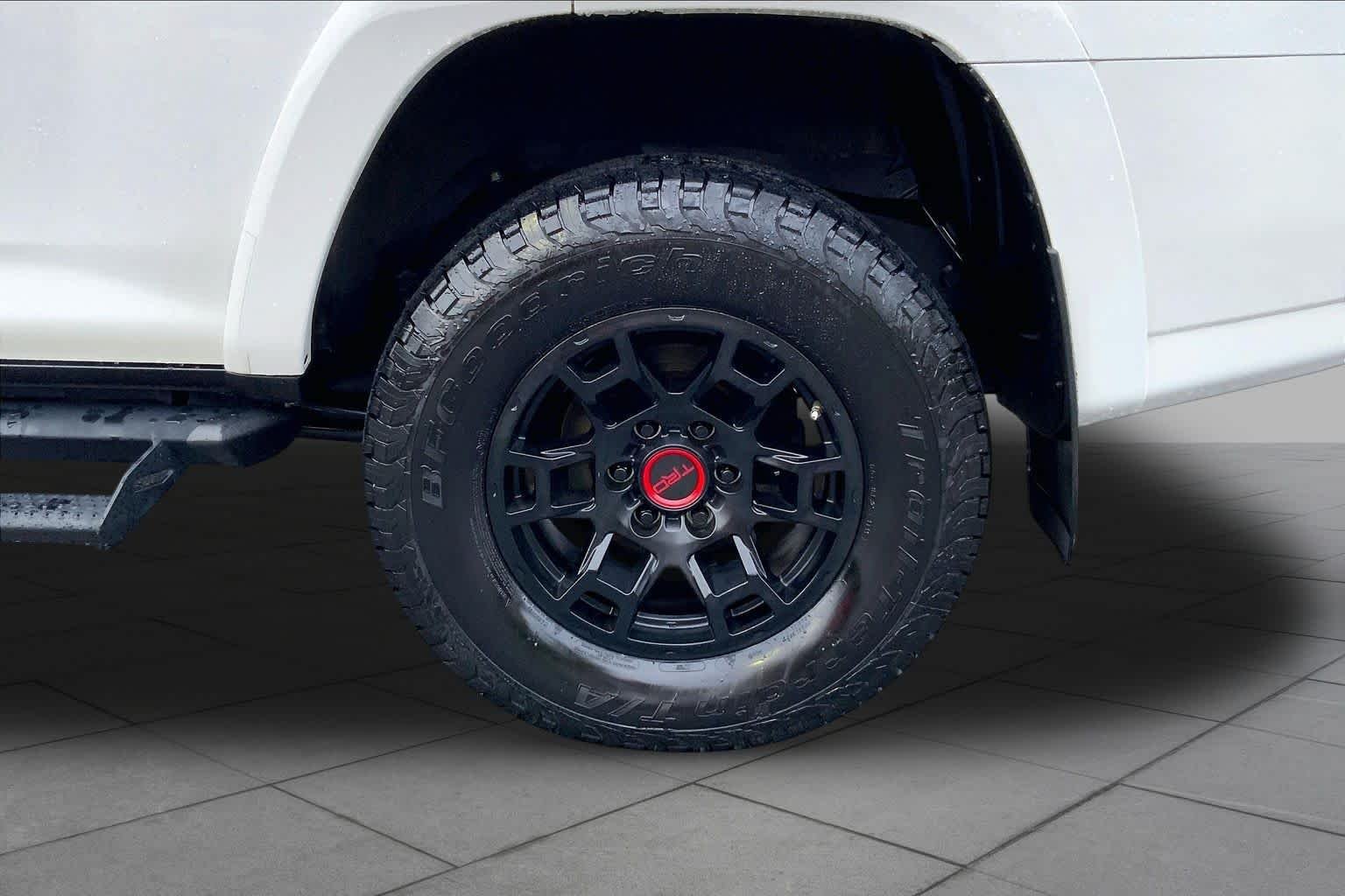 Used 2021 Super White Toyota TRD Pro image 10