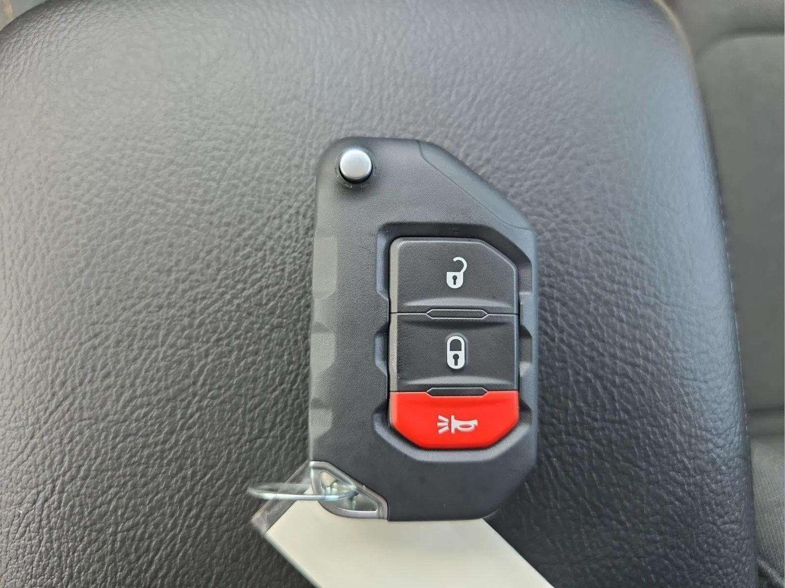 Used 2026 Bright White Clearcoat Jeep Sport image 17