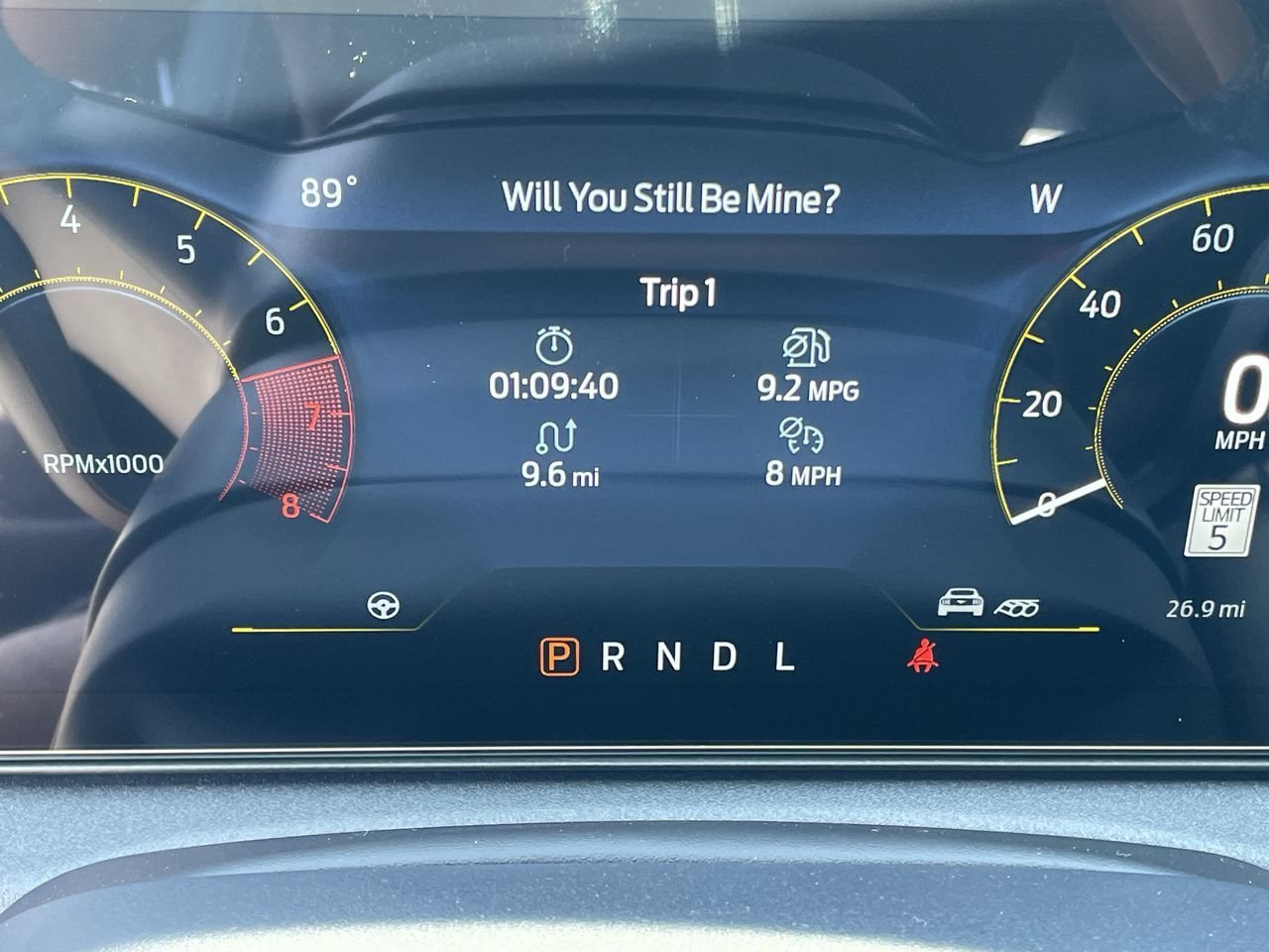 New 2026 Orange Fury Metallic Tri-Coat Ford EcoBoost Premium image 29