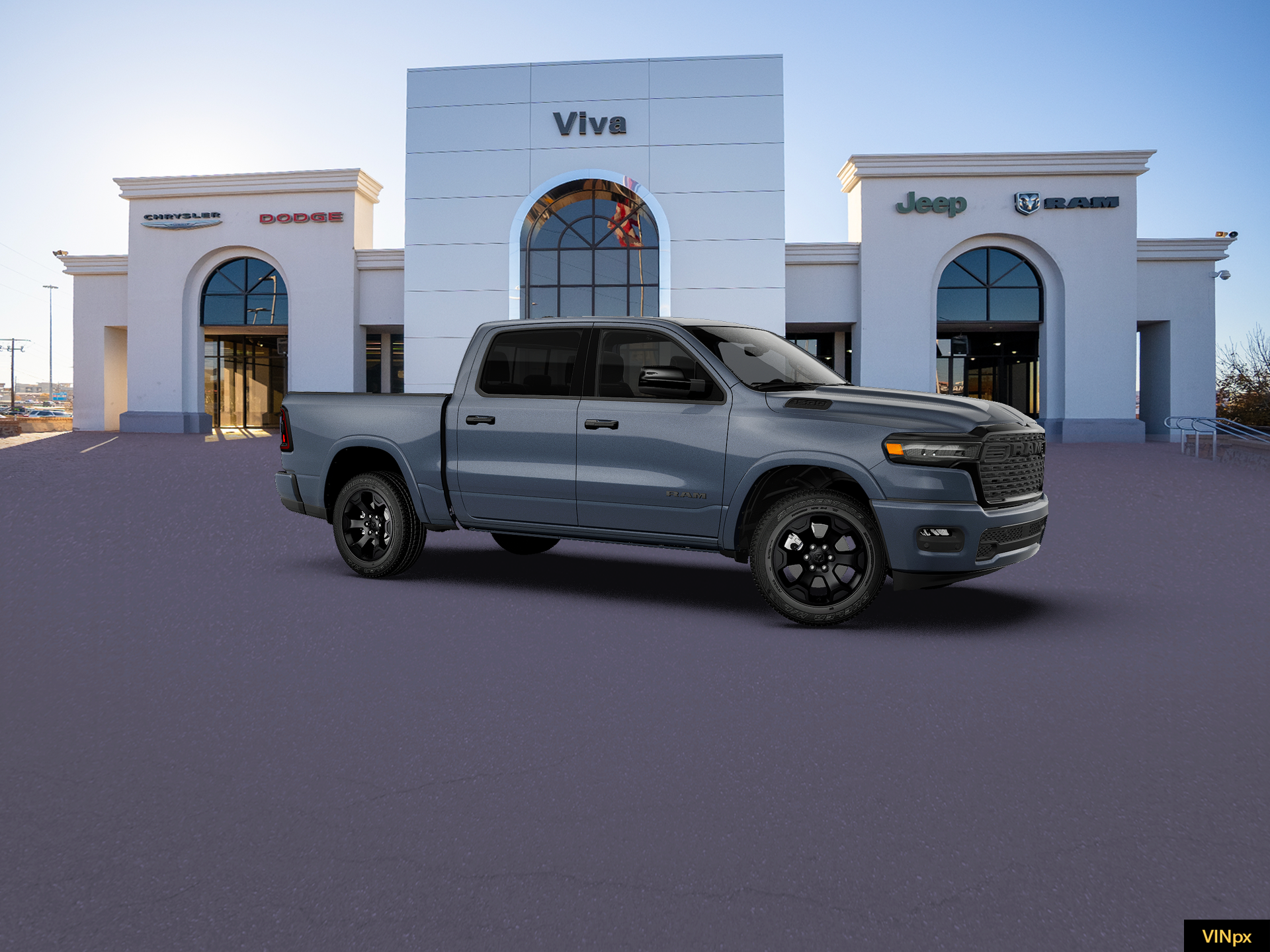 New 2027 Forged Blue Metallic RAM BIG HORN image 5