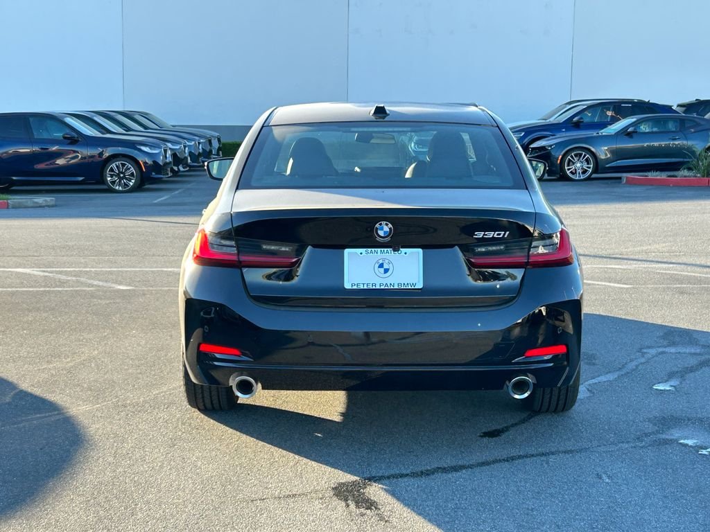 New 2026 Jet Black BMW 330i image 4