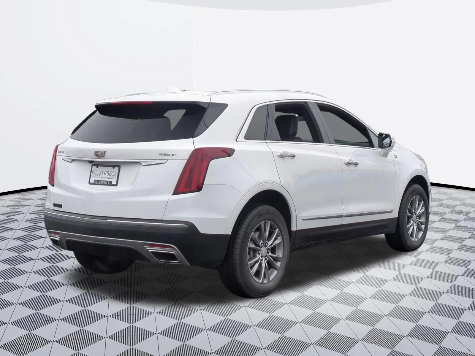 Used 2022 Crystal White Tricoat Cadillac FWD Premium Luxury image 7