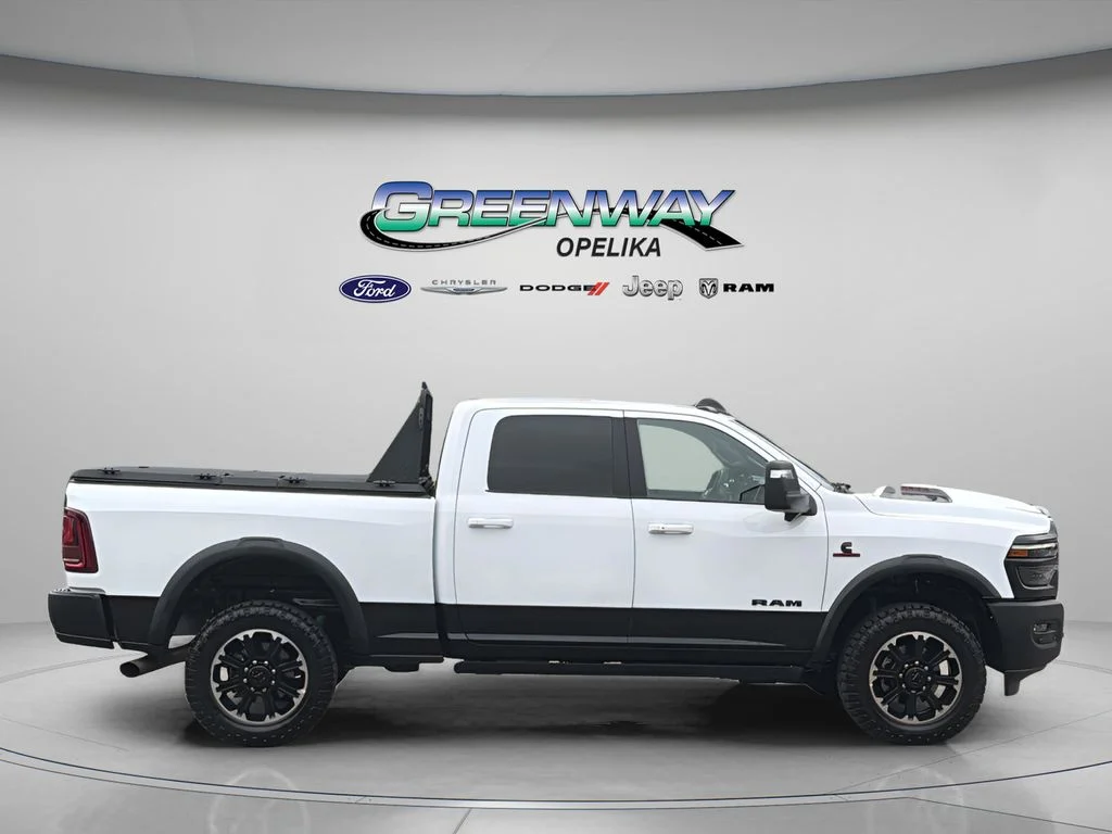 Used 2025 Bright White Clearcoat Ram Rebel image 9