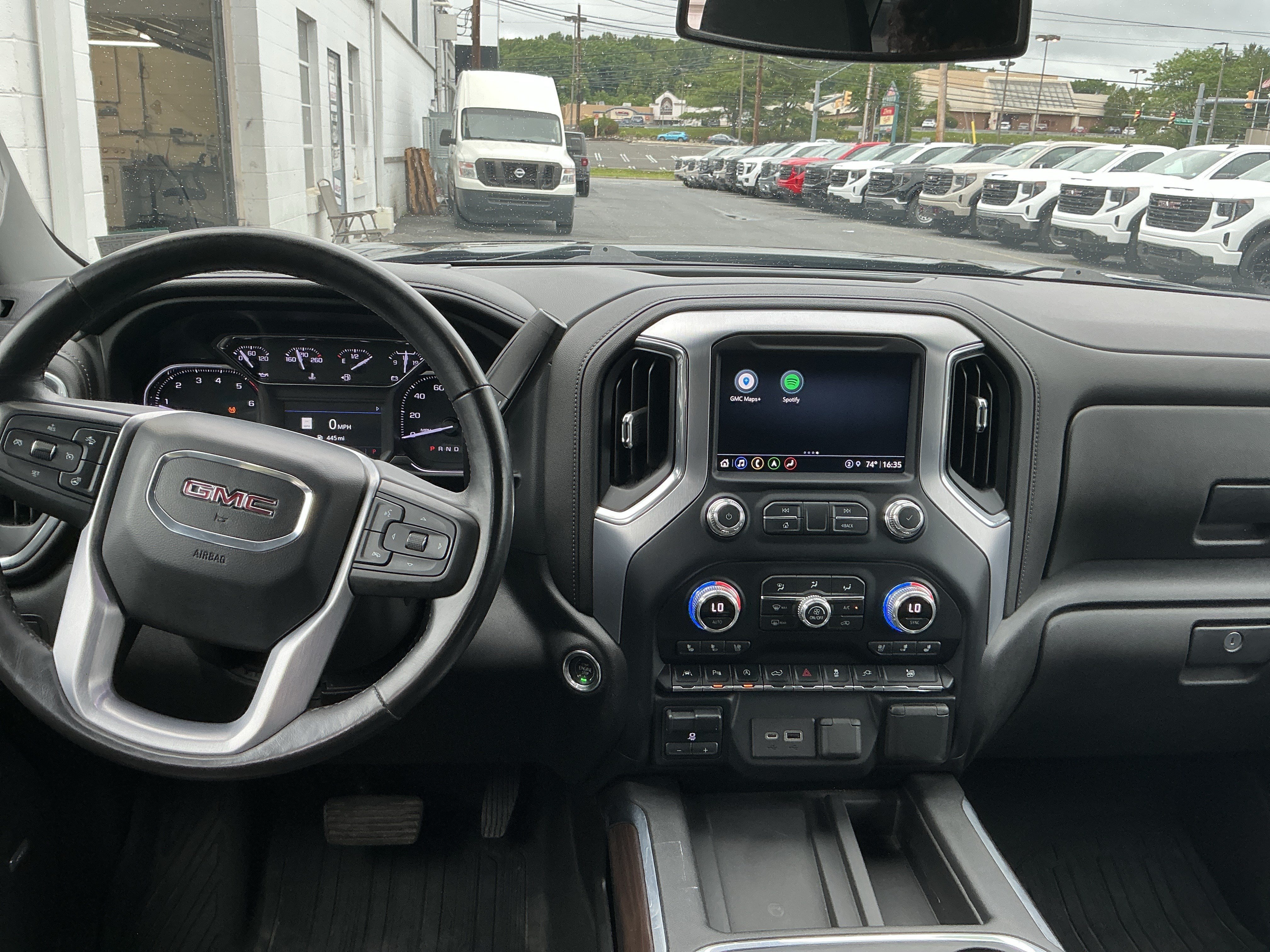 Used 2021 Onyx Black GMC SLT image 11