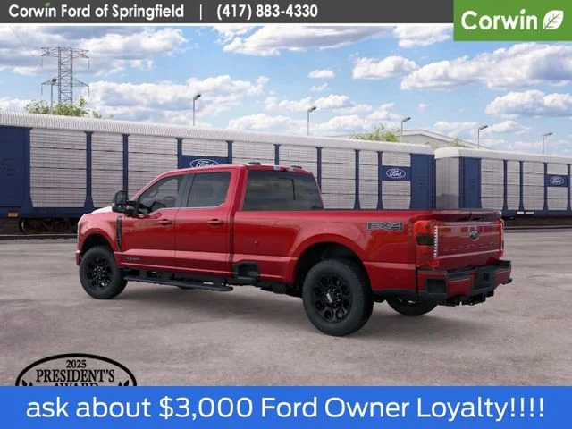 New 2026 Ruby Red Metallic Tinted Clearcoat Ford F-350® Lariat® image 6