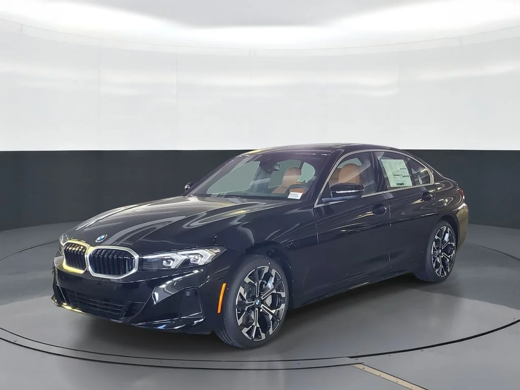 New 2026 Jet Black BMW 330i image 1