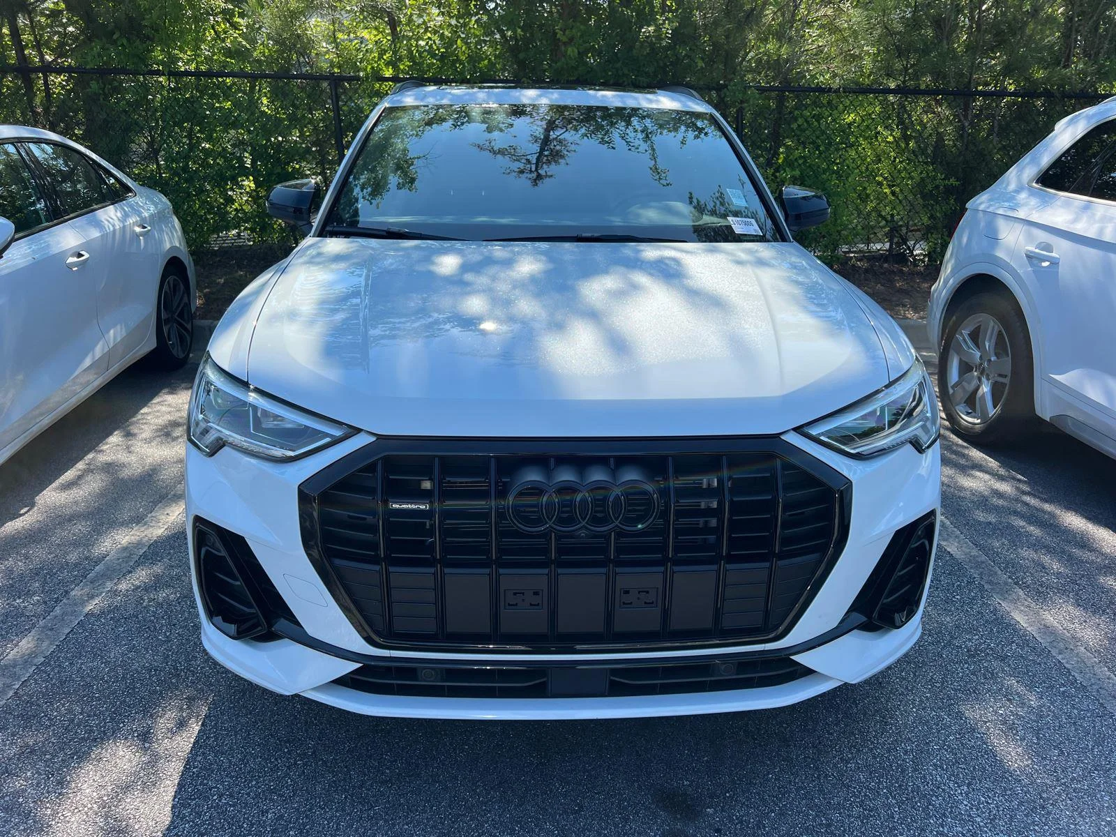 Used 2025 Glacier White Metallic Audi S line Premium Plus image 2