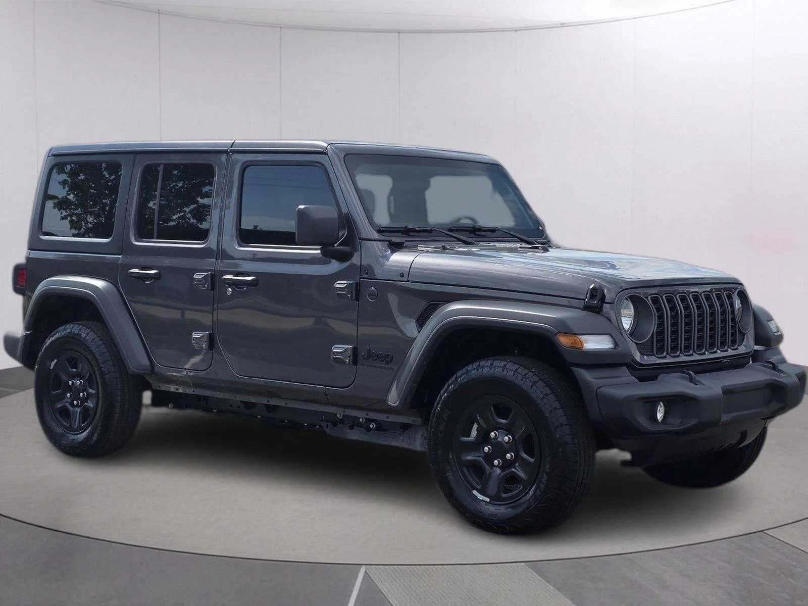 Used 2026 Granite Crystal Metallic Clearcoat Jeep Sport image 3