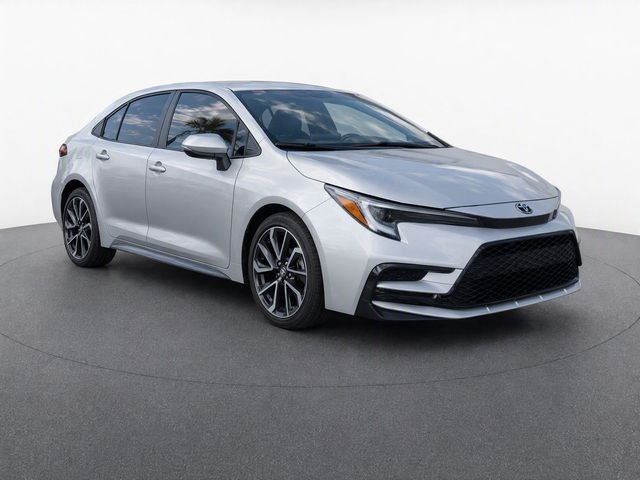 Used 2024 Silver Toyota SE image 2