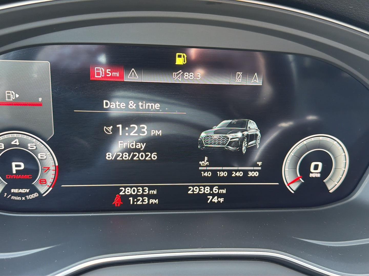 Used 2023 Florett Silver Metallic Audi S line Premium Plus image 17
