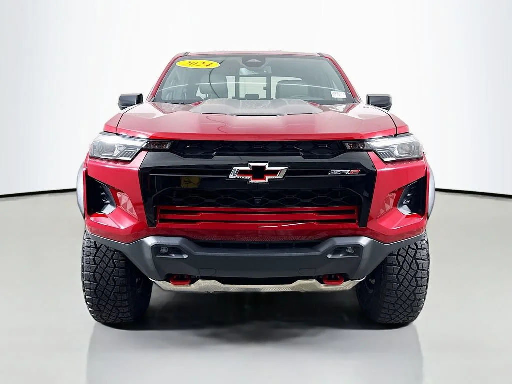 Used 2024 Radiant Red Tintcoat Chevrolet ZR2 image 2