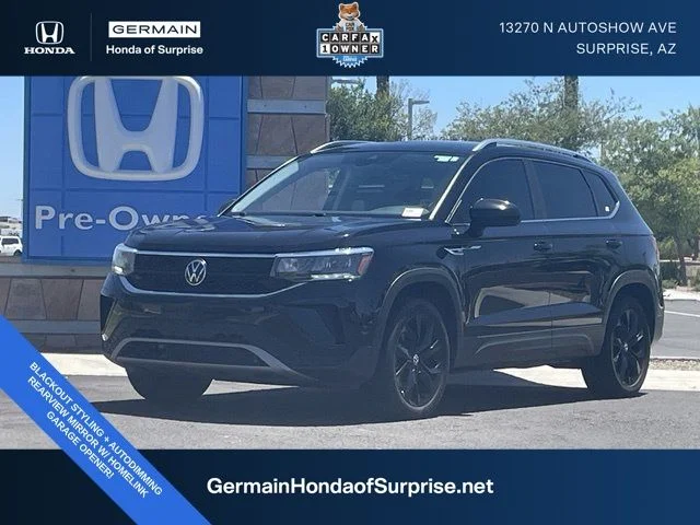 Used 2023 Deep Black Pearl Volkswagen 1.5T SE image 1