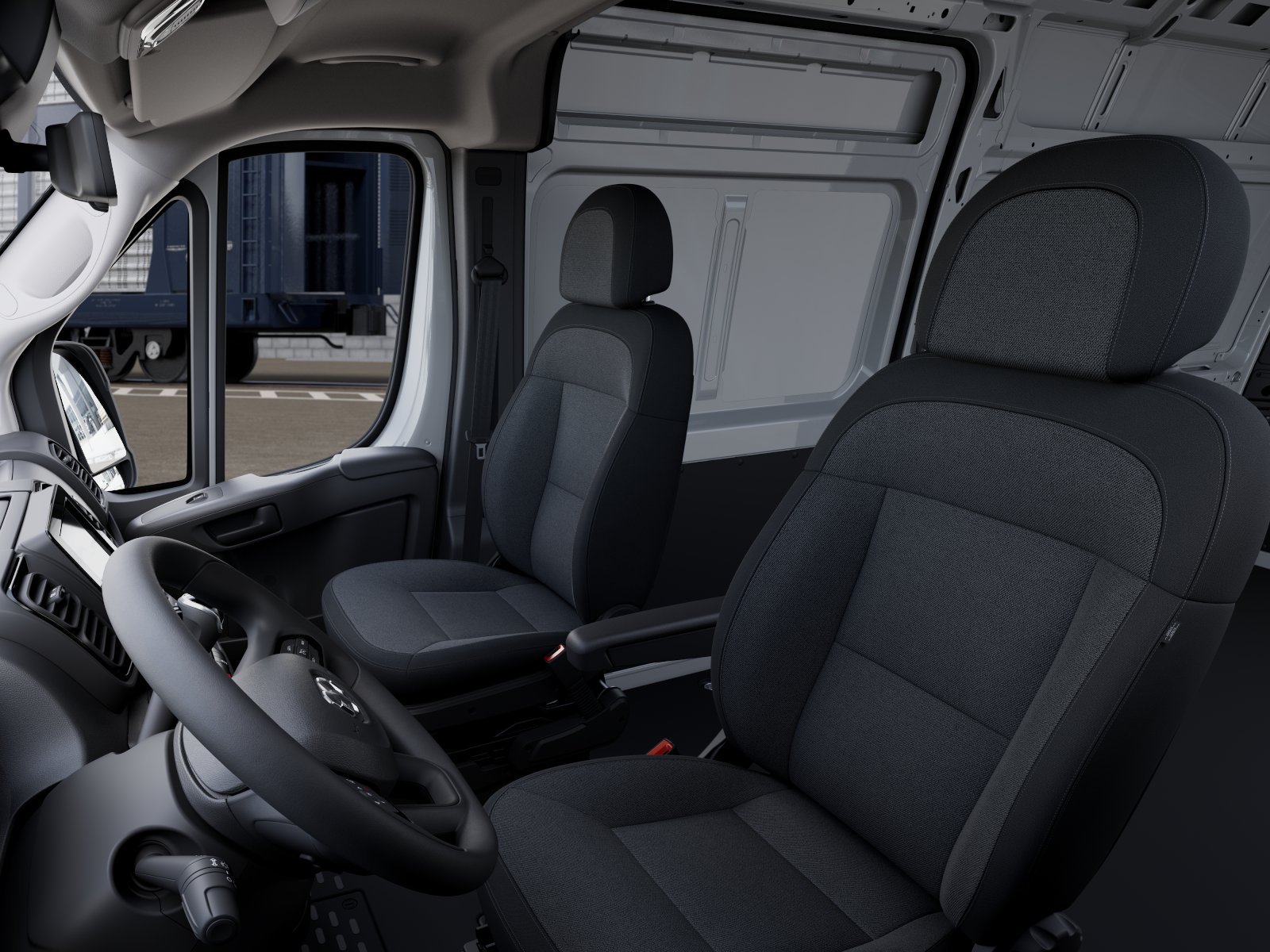New 2026 Bright White Clearcoat RAM High Roof image 23