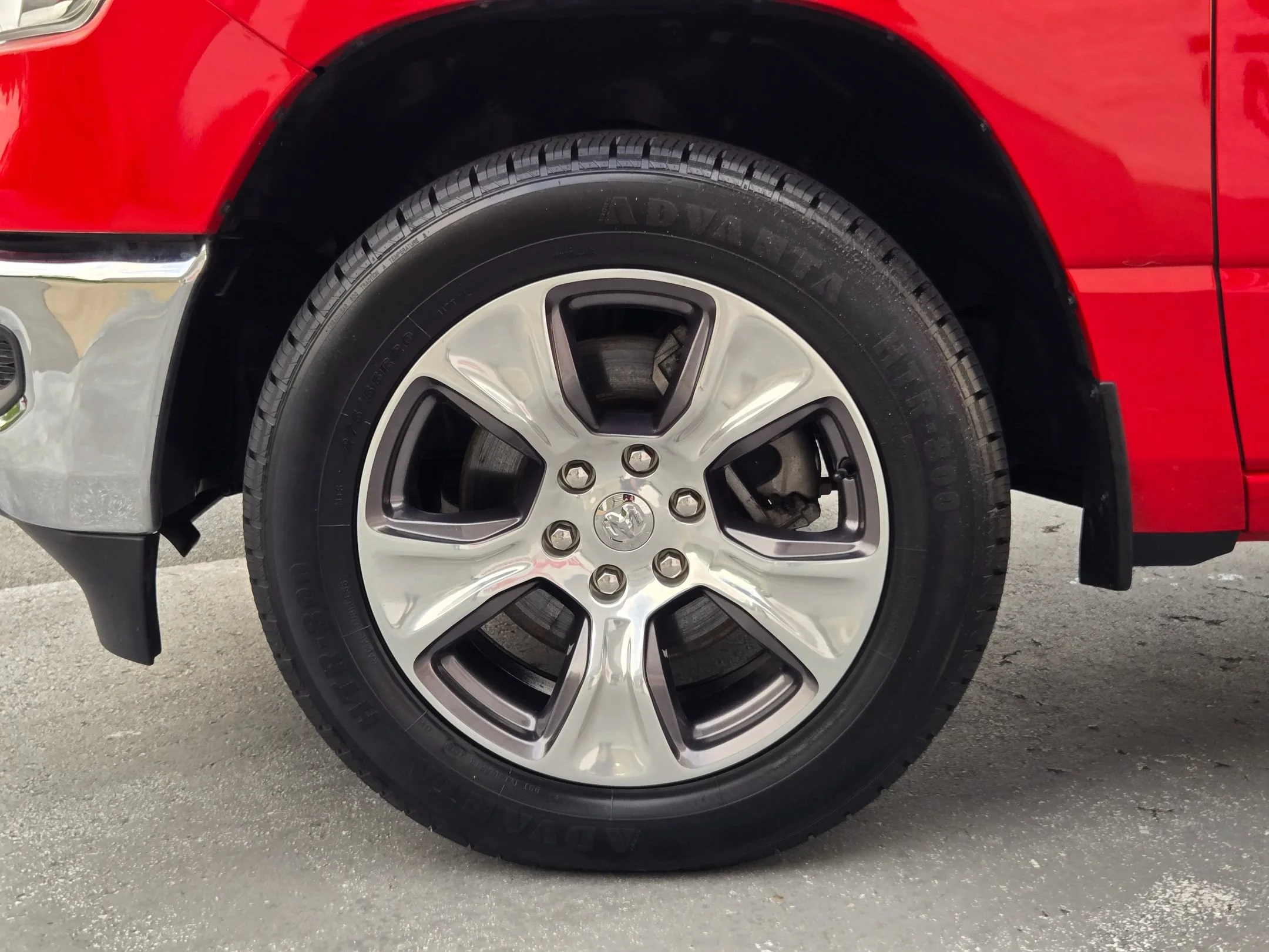Used 2024 Flame Red Clearcoat Ram Laramie image 17