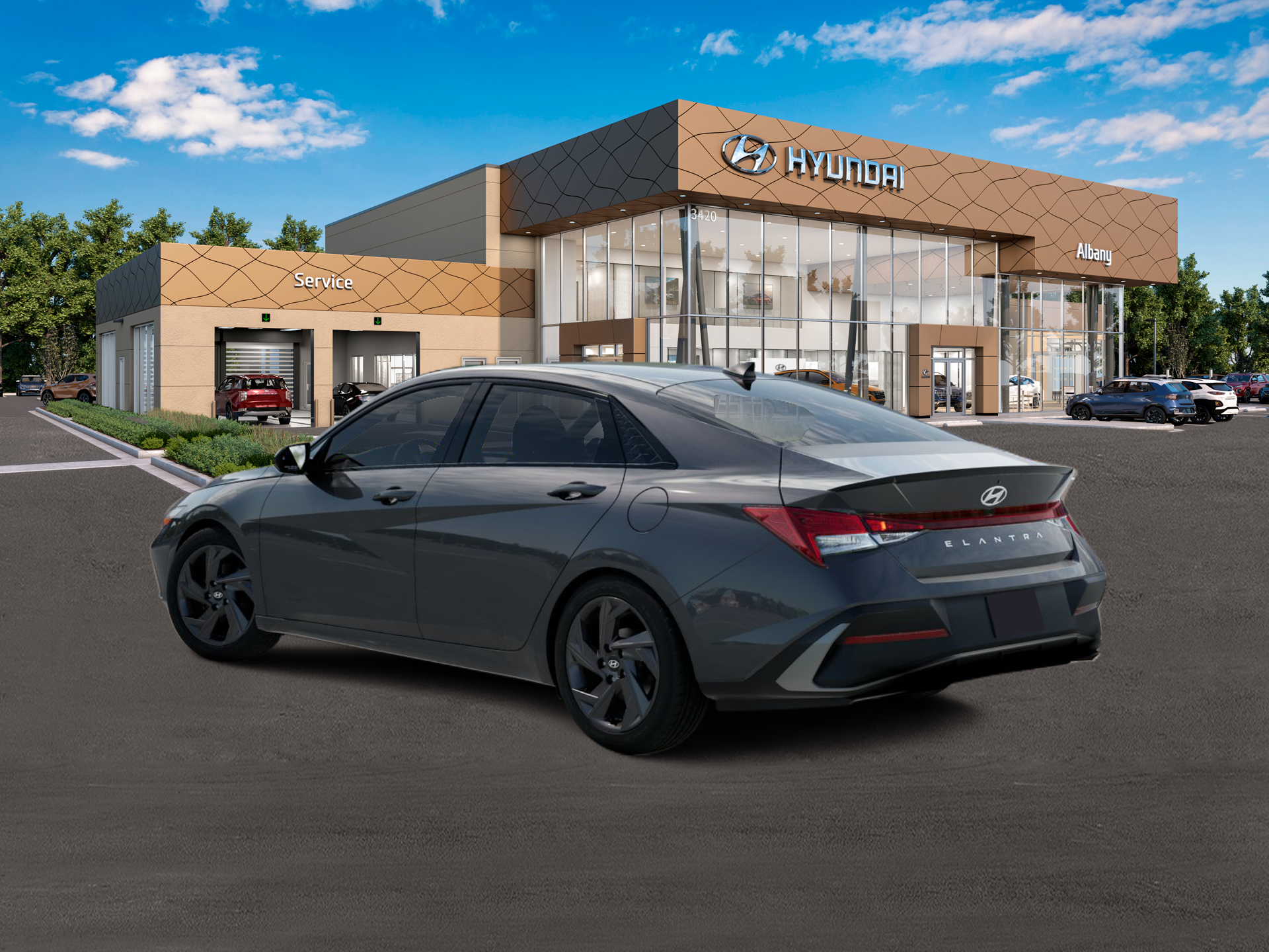 New 2026 Gray Hyundai SEL Sport Plus image 4
