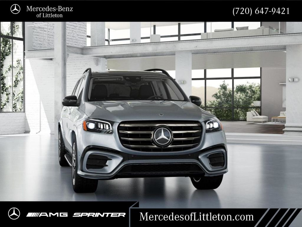 New 2026 Cirrus Silver Metallic Mercedes-Benz GLS 450 image 8