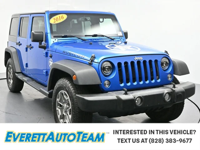 2016 Jeep Wrangler Unlimited Rubicon