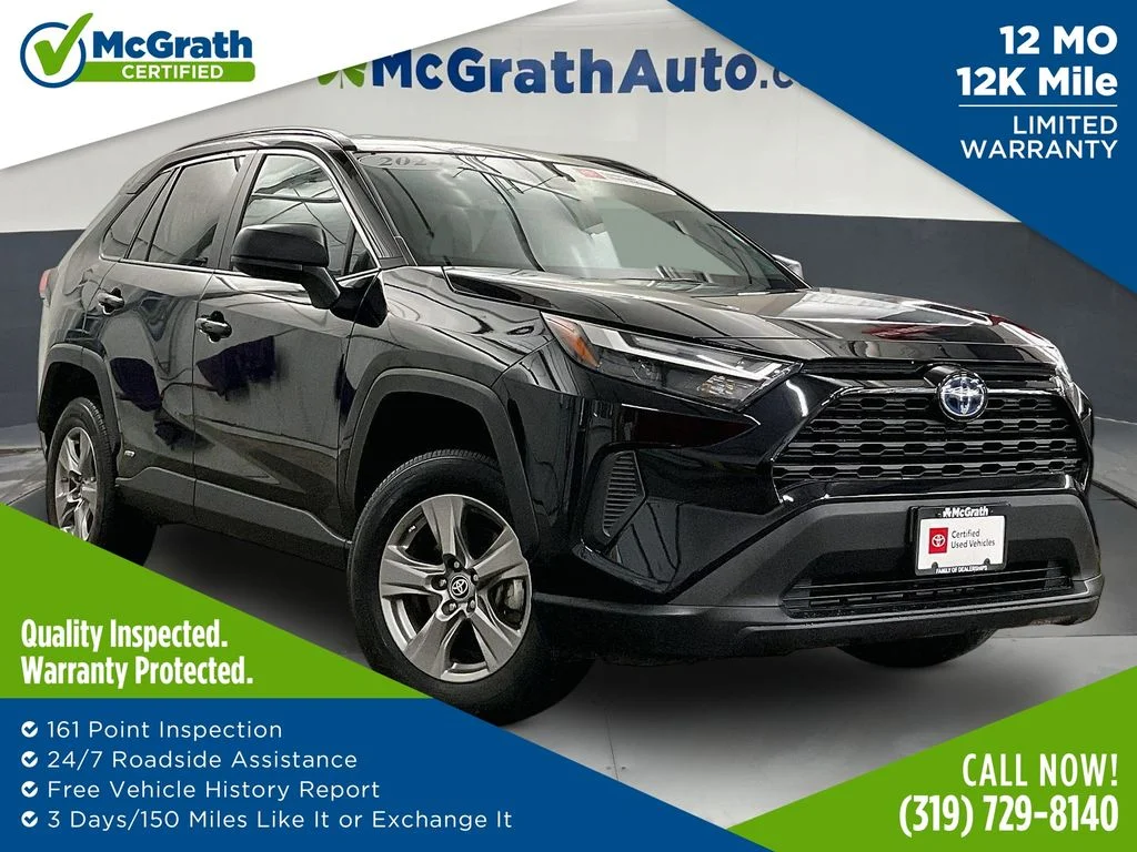 Certified Used 2024 Black Toyota LE image 1