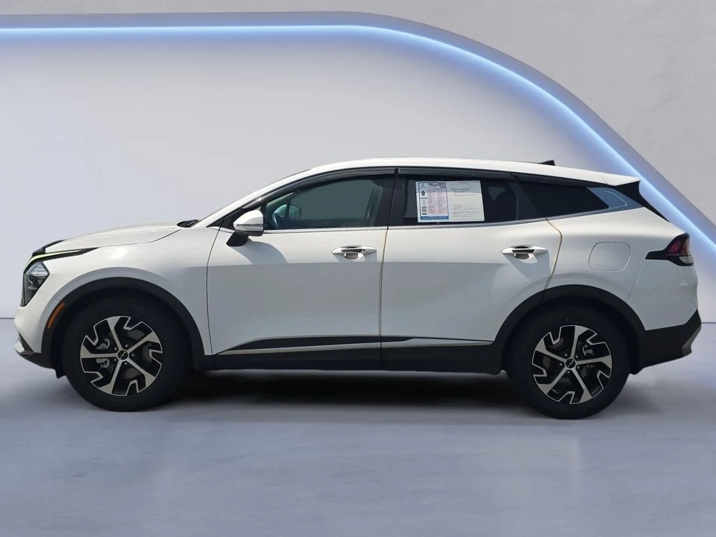 Used 2023 Glacial White Pearl Kia EX image 2