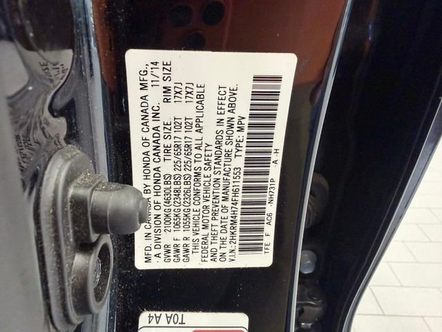 Used 2015 Black Honda EX-L image 15