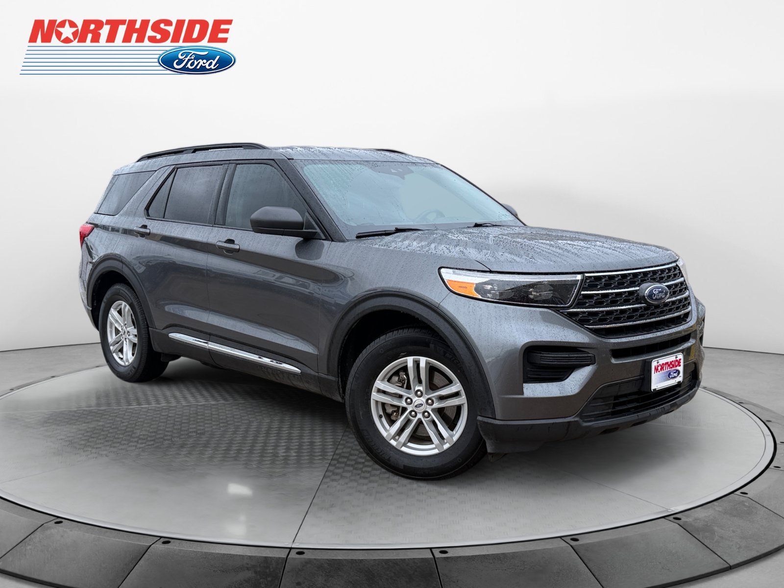 Used 2024 Carbonized Gray Metallic Ford XLT image 1