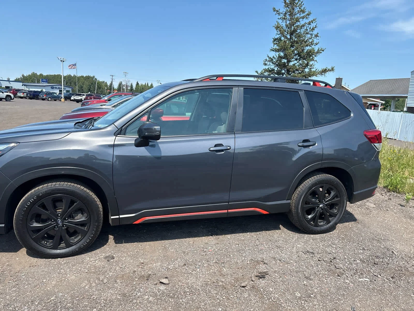 Used 2024 Magnetite Gray Metallic Subaru Sport image 9