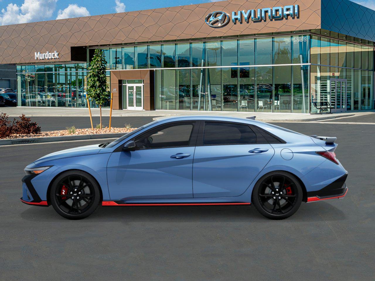 New 2026 Performance Blue Hyundai Sedan image 3