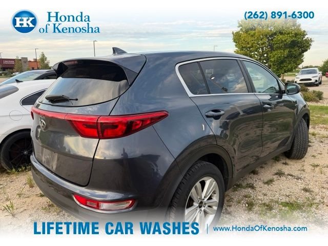 Used 2018 Kia Sportage LX with VIN KNDPMCACXJ7448736 for sale in Bristol, WI
