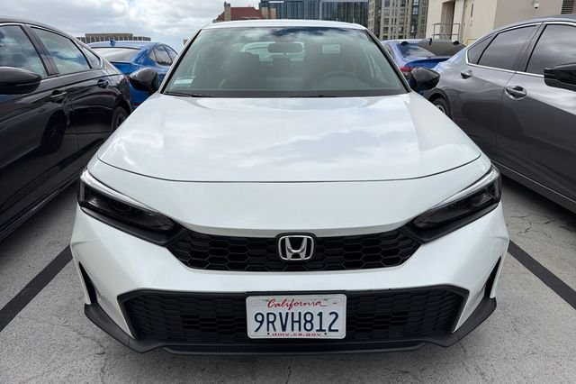 Certified Used 2025 Platinum White Pearl Honda Sport image 3