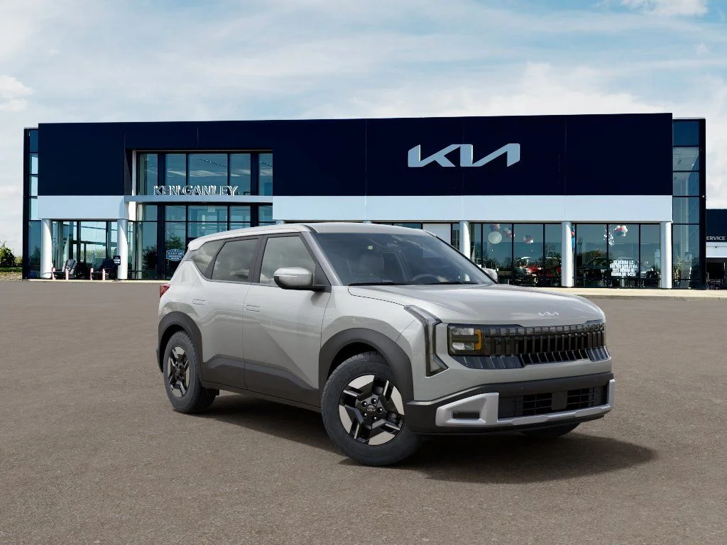 New 2027 Ivory Silver Kia LX image 8