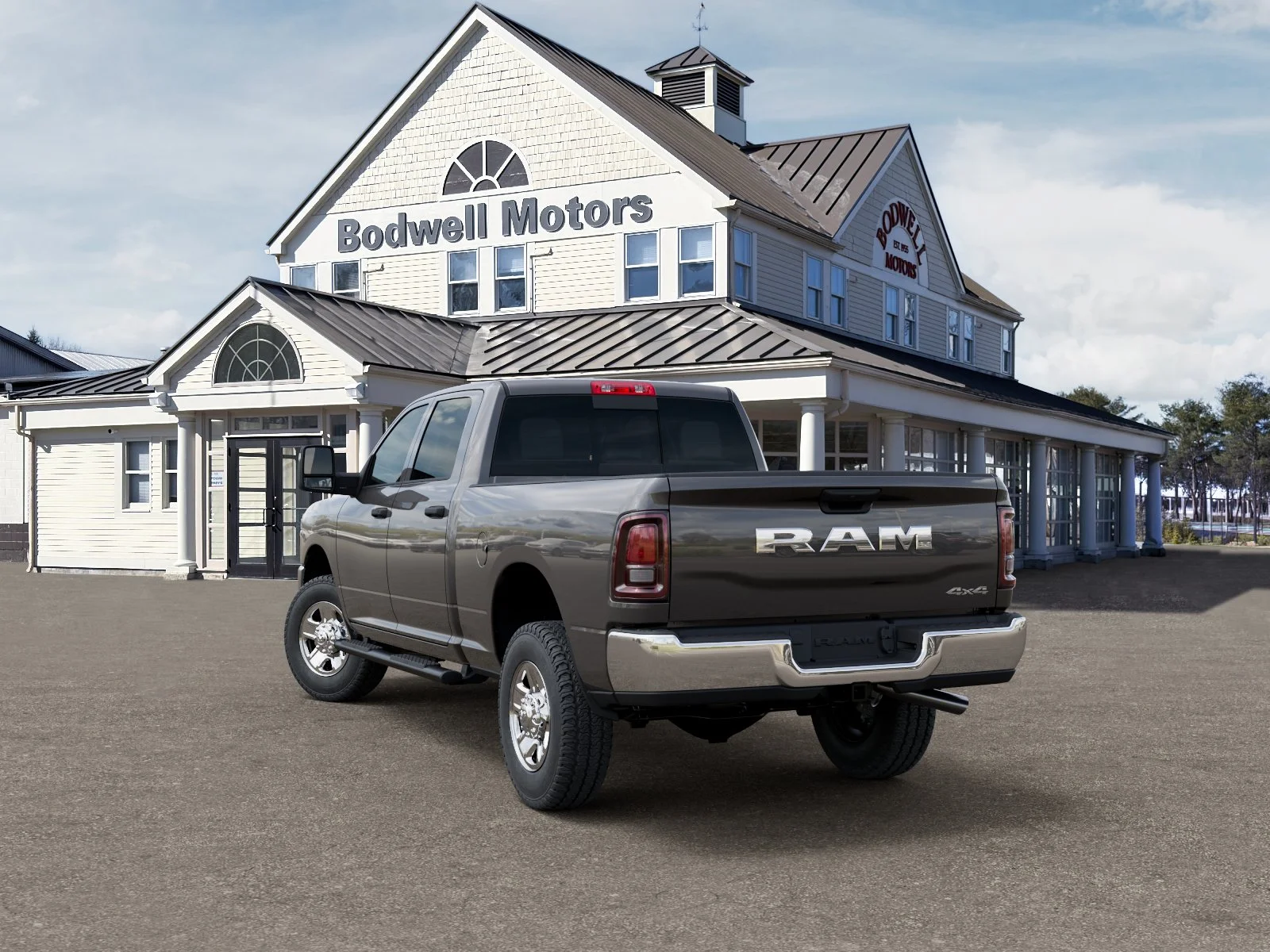 New 2026 Granite Crystal Metallic Clearcoat RAM Tradesman Crew Cab 4x4 6