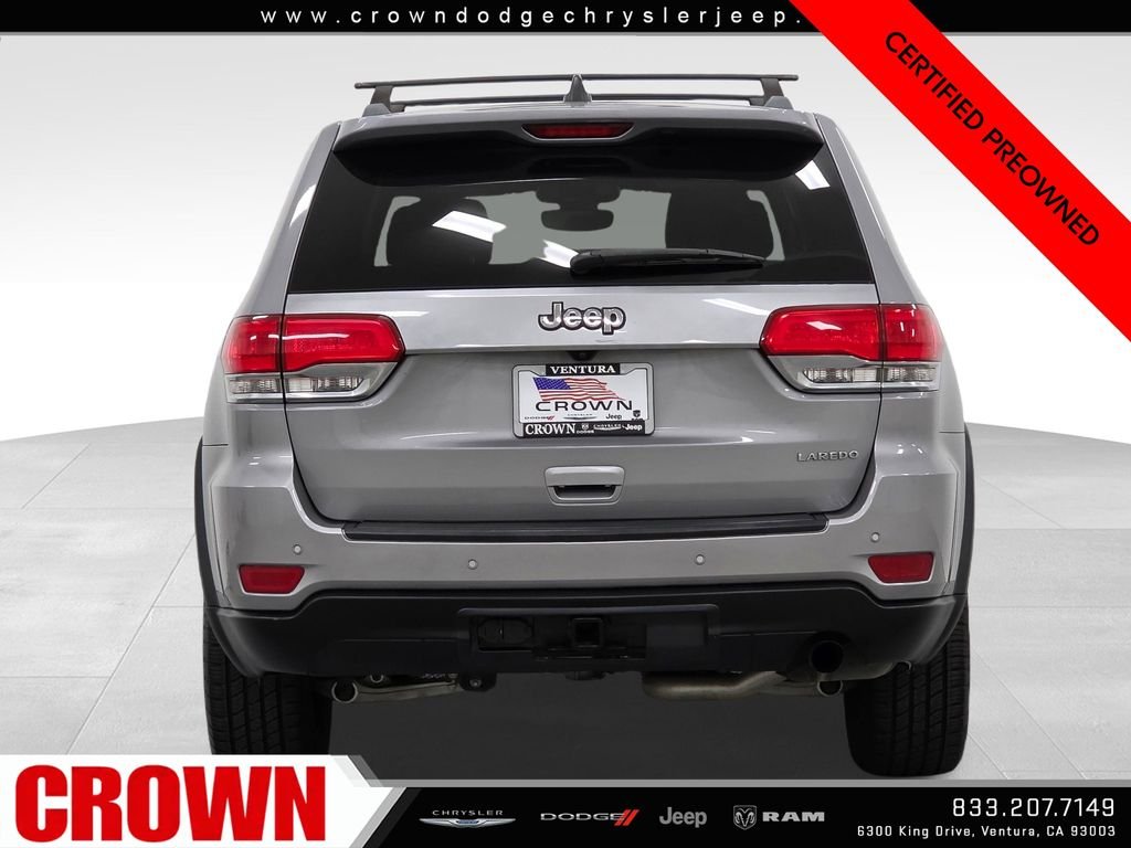 Certified Used 2018 Silver Jeep Laredo E image 6