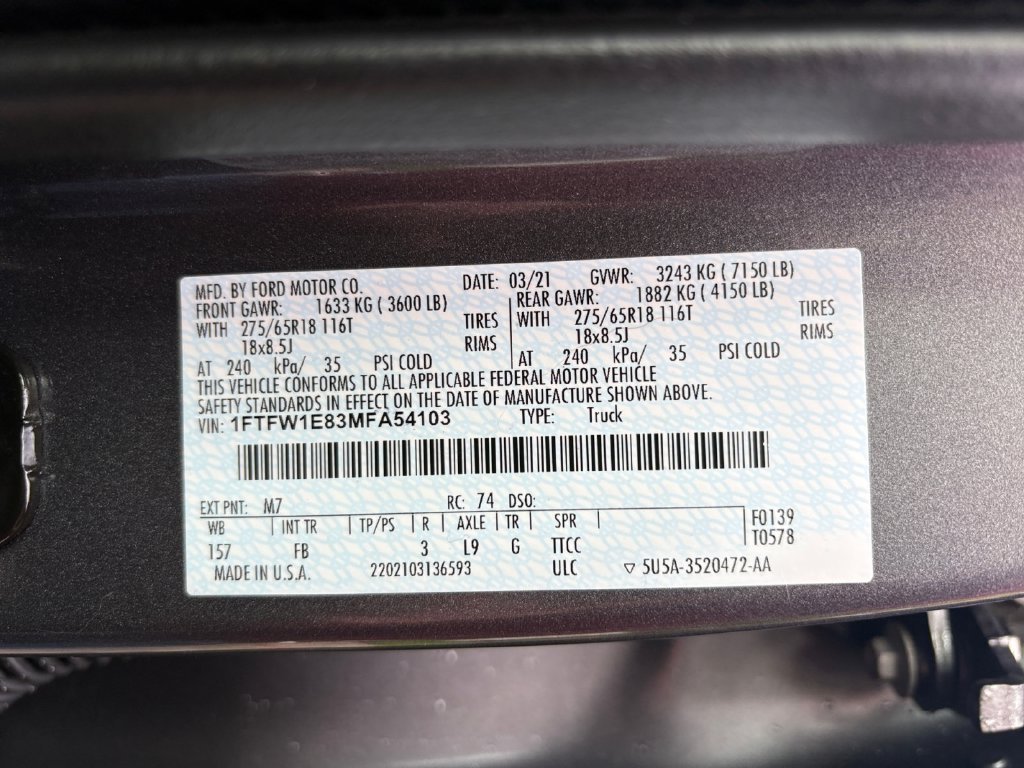 Used 2021 Gray Ford XLT image 25